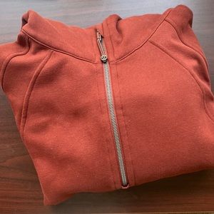 Lululemon scuba oversized half zip, worn a few times just not my favorite color!